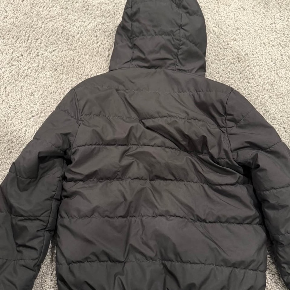 Patagonia Black Hooded Kids Puffer Jacket - Picture 2 of 4